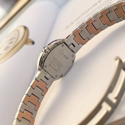 Baignoire 23mm Pink Gold Diamond Bezel