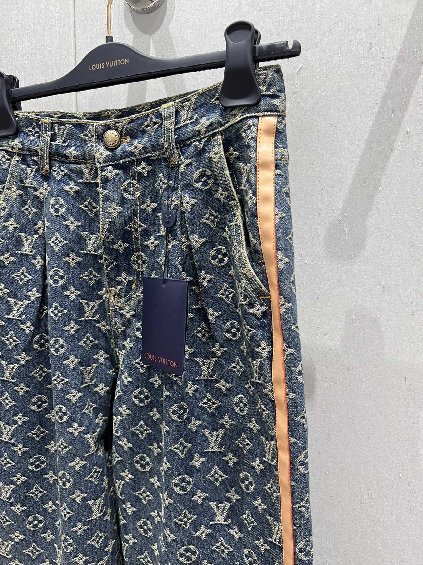 LV Jean Denim Blue Cotton 206952