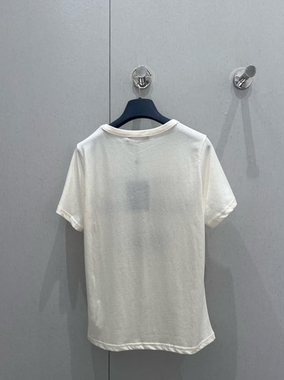 LV 25 T-shirt White Cotton 209486