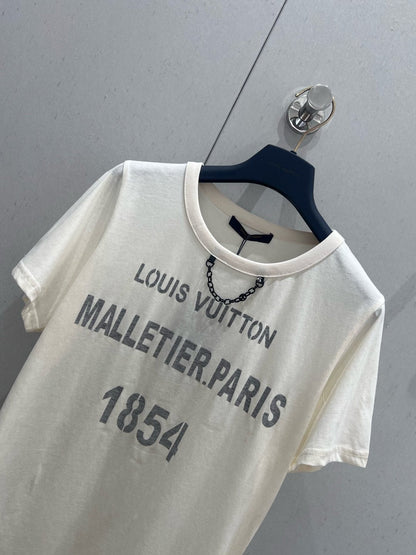 LV 25 T-shirt White Cotton 209486