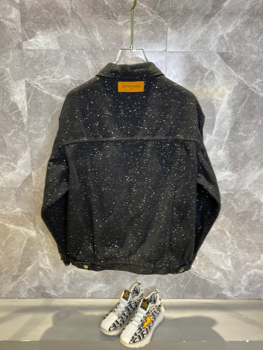 LV BLACK DENIM JACKET 239583