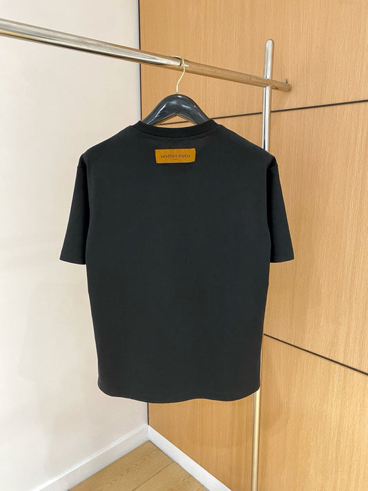 LV BLACK COTTON T-SHIRT 239594