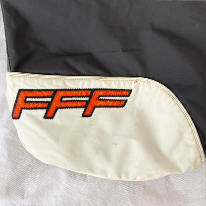 Prada Orange White SHWFFFF Nylon Vintage Bag
