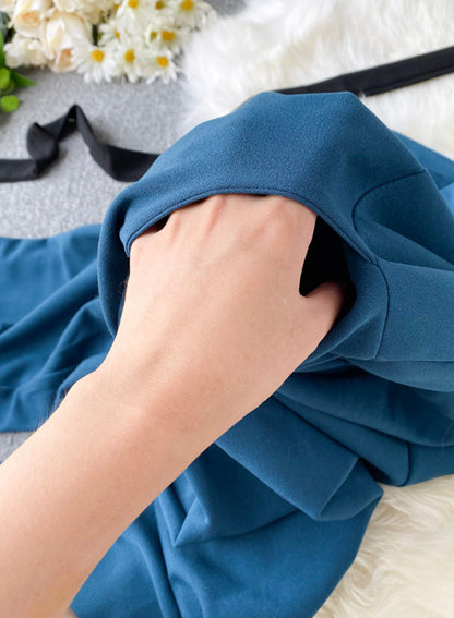 Stylish off shoulder jumpsuit women's jumpsuit 072